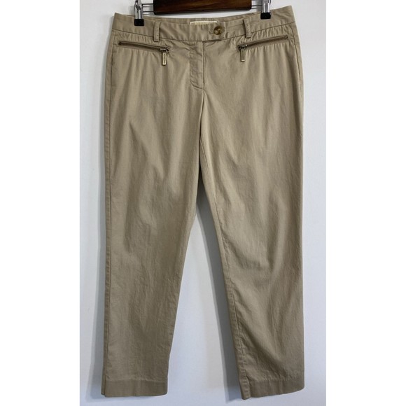 Michael Kors Pants - Michael Kors Pants Women's 8 Khaki Beige Twill Chino Career Uniform Work